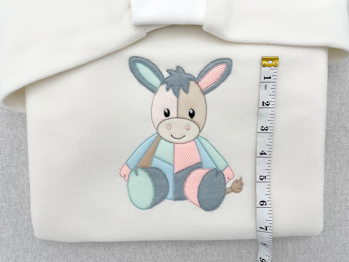 Little Patchwork Donkey Toy