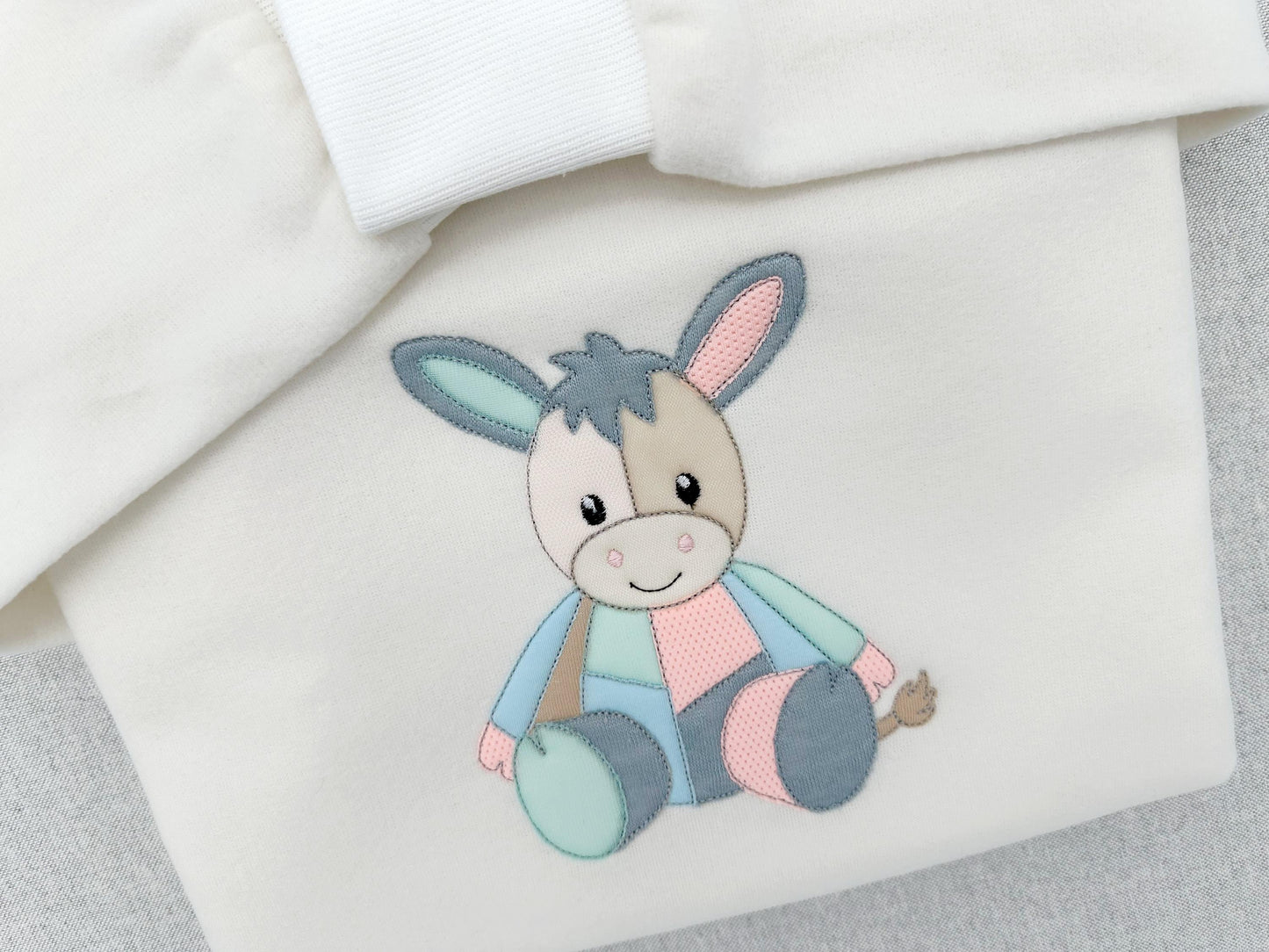 Little Patchwork Donkey Toy