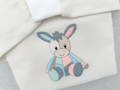 Little Patchwork Donkey Toy