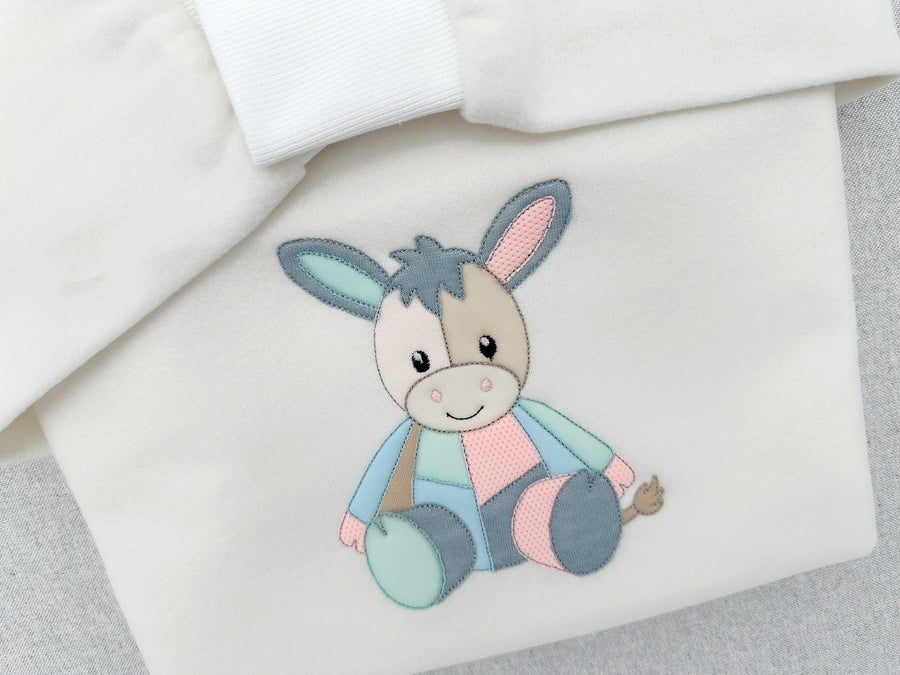 Little Patchwork Donkey Toy