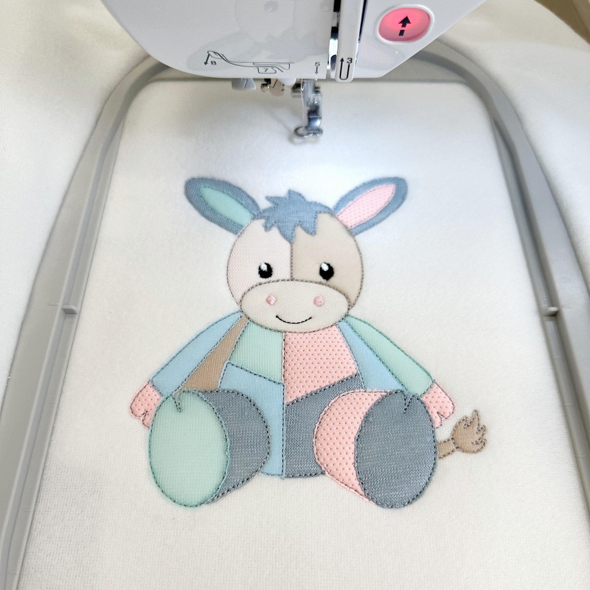 Little Patchwork Donkey Toy