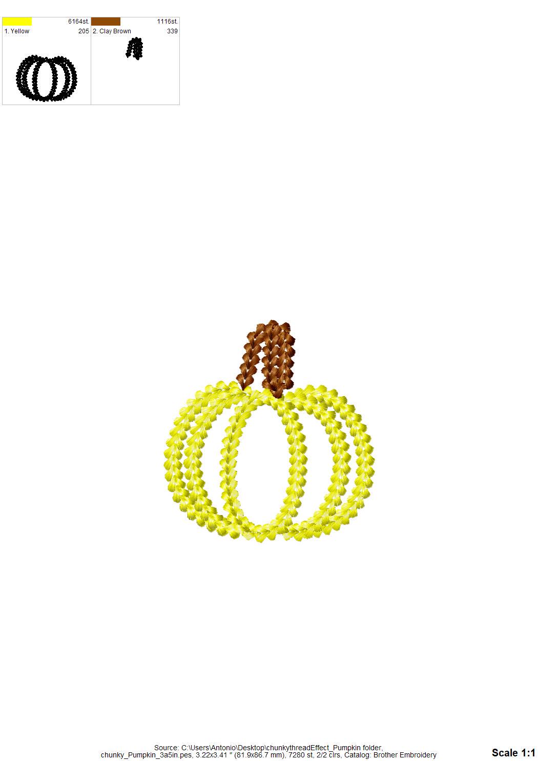 Thanksgiving Pumpkin SET