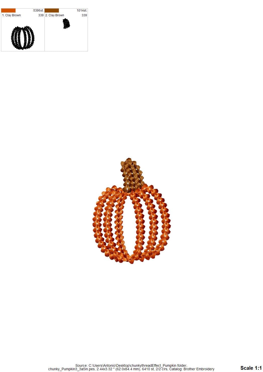 Thanksgiving Pumpkin SET