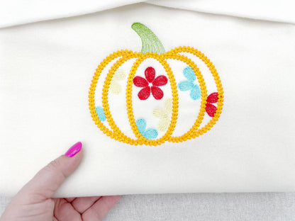 Thanksgiving Floral Pumpkin