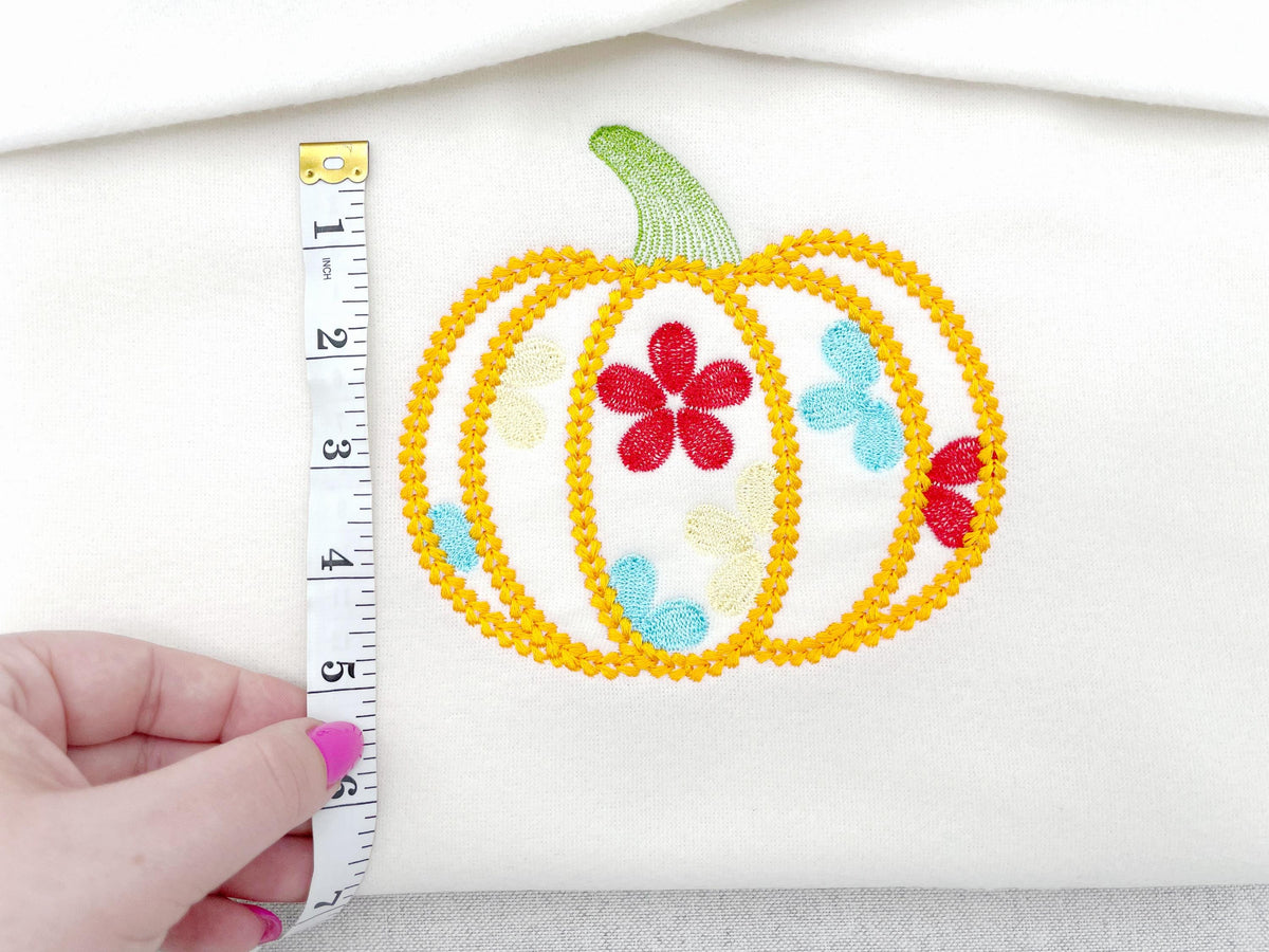 Thanksgiving Floral Pumpkin