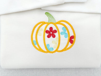 Thanksgiving Floral Pumpkin