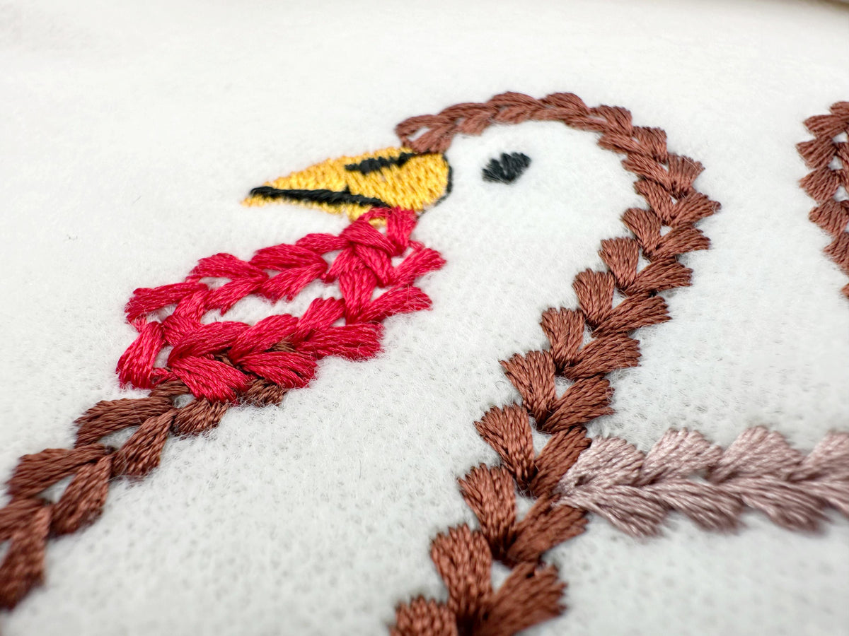 Turkey Bird Chunky Outline
