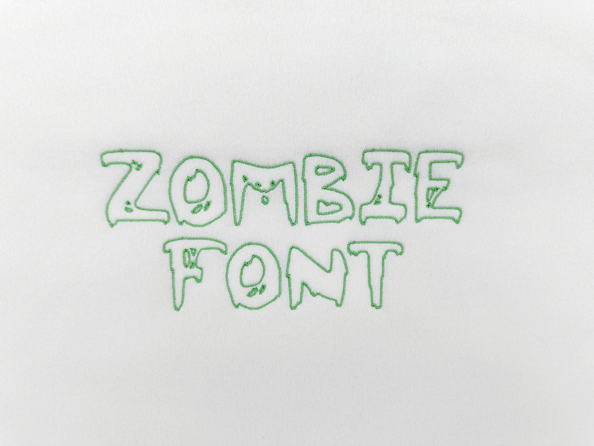 Spooky Zombie Font