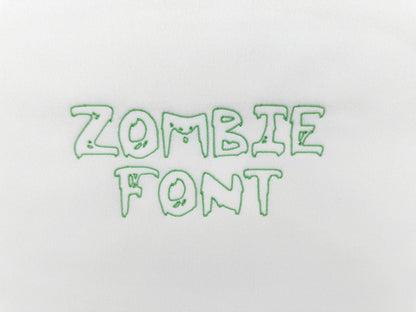Spooky Zombie Font