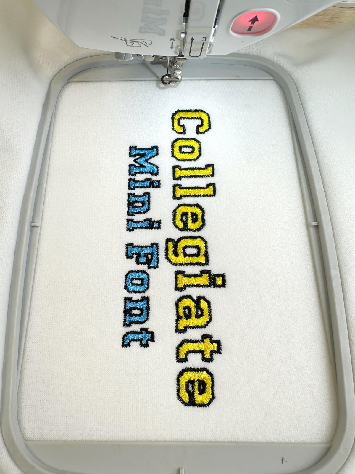 Sport Collegiate Block Mini Font