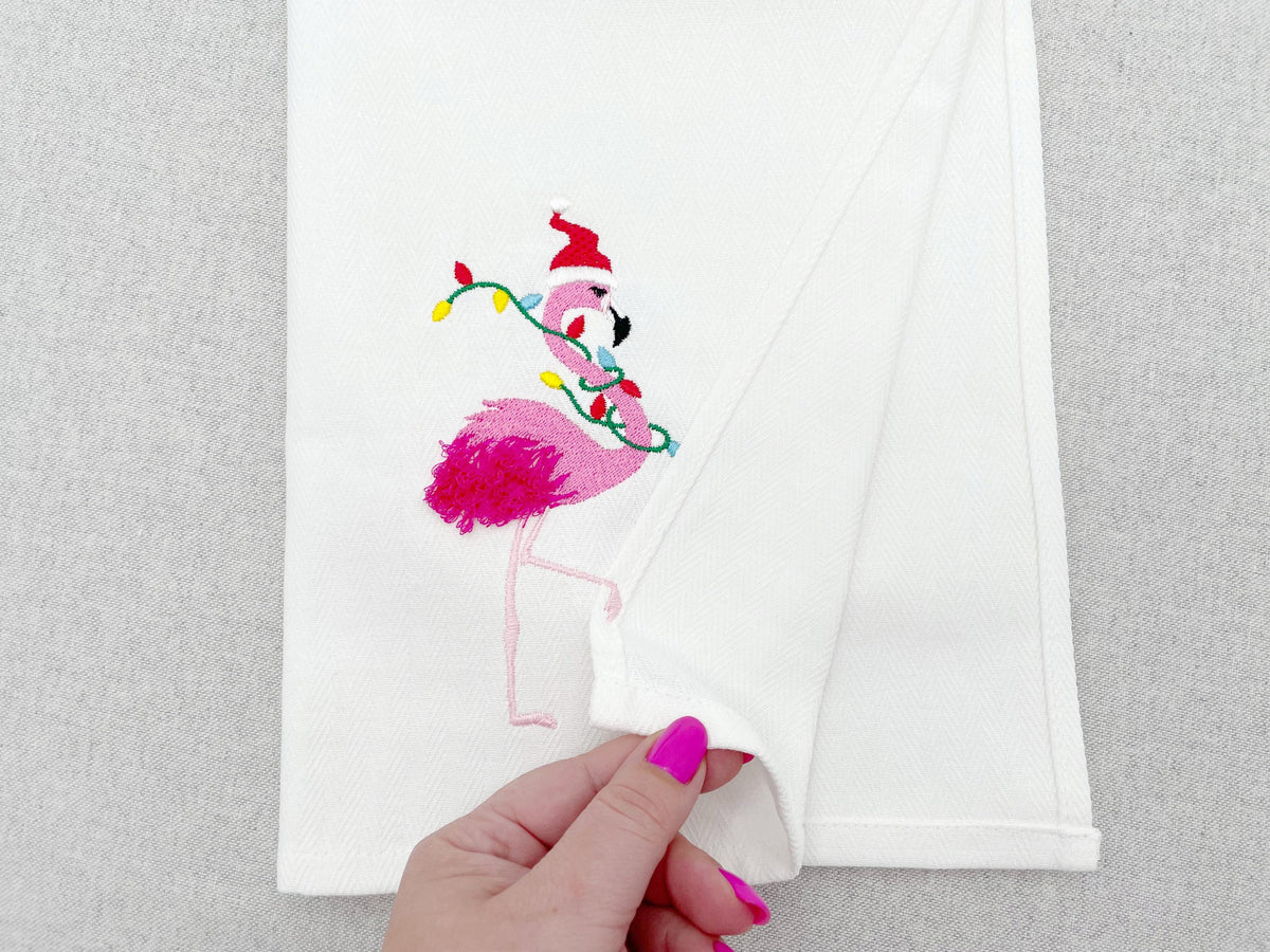 Playing Flamingo Christmas Thief