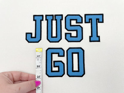 High School Varsity Font Applique