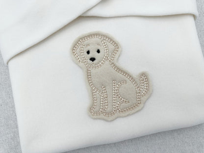 Labrador Chunky Thread Effect