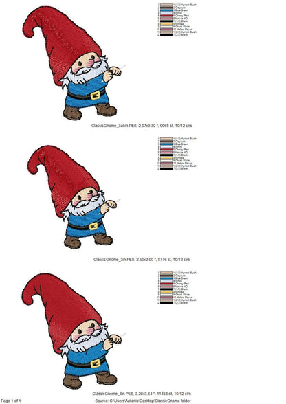 Gnome coquin voleur de torchon