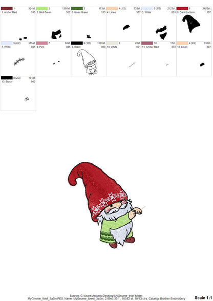 Christmas Gnome Thief