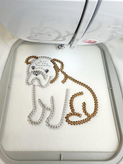 Bulldog Chunky Thread Effect