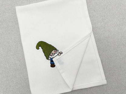 Gnome coquin voleur de torchon