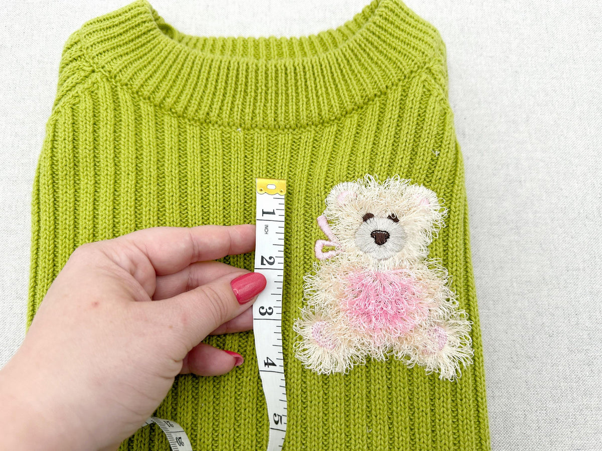 Cute Fringed Teddy Bear