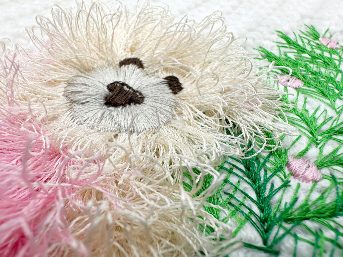 Fringed Christmas Teddy