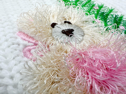Fringed Christmas Teddy