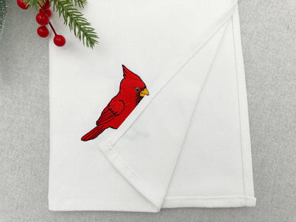 Cardinal Bird Christmas Thief