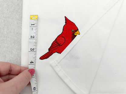 Cardinal Bird Christmas Thief