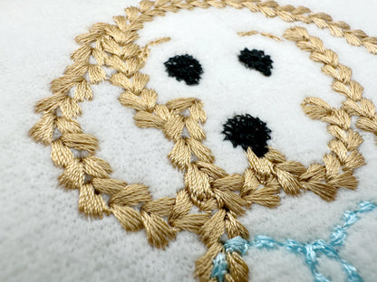 Golden Retriever Chunky Thread Effect