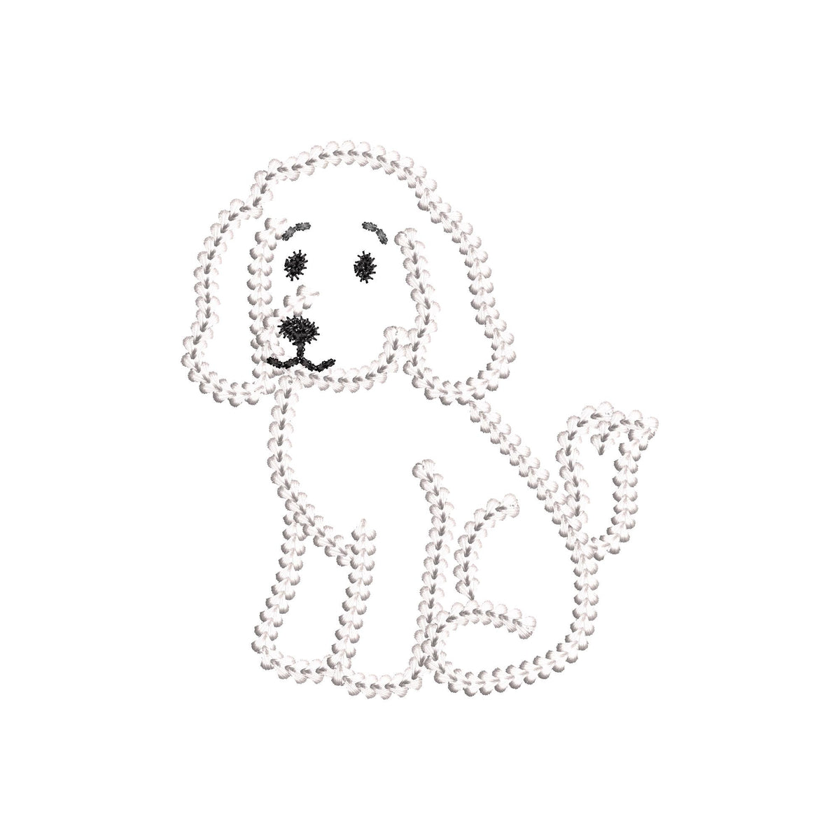 Poodle Chunky Thread Effect