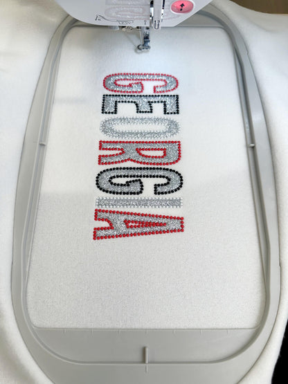 Tall Narrow Collegiate Font