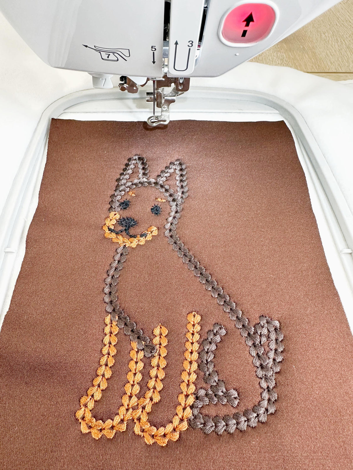 Doberman Chunky Thread Effect