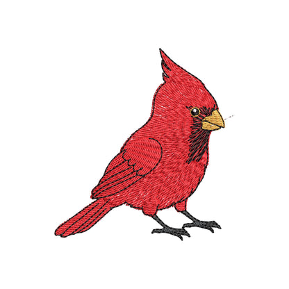Cardinal Bird Christmas Thief