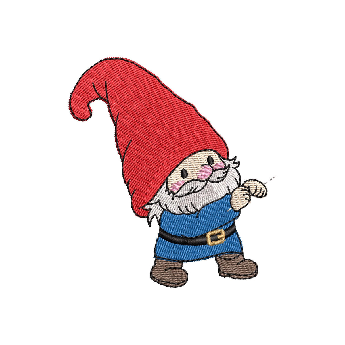 Gnome coquin voleur de torchon