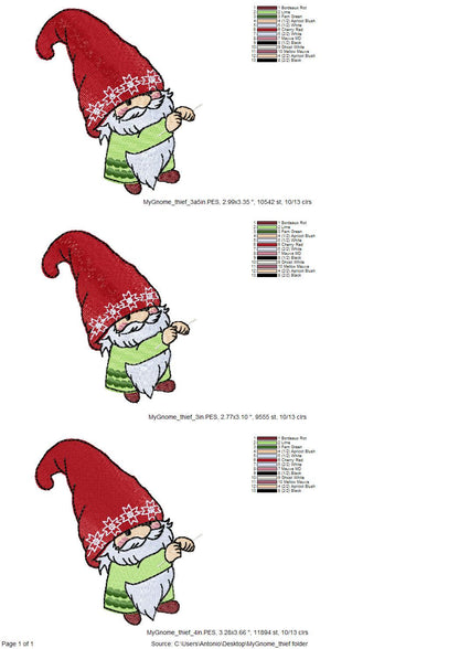 Christmas Gnome Thief