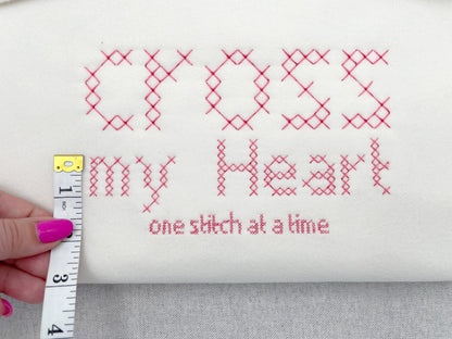Cross Stitch Font Cozy