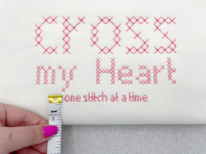 Cross Stitch Font Cozy