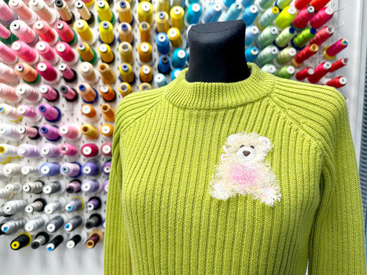Cute Fringed Teddy Bear