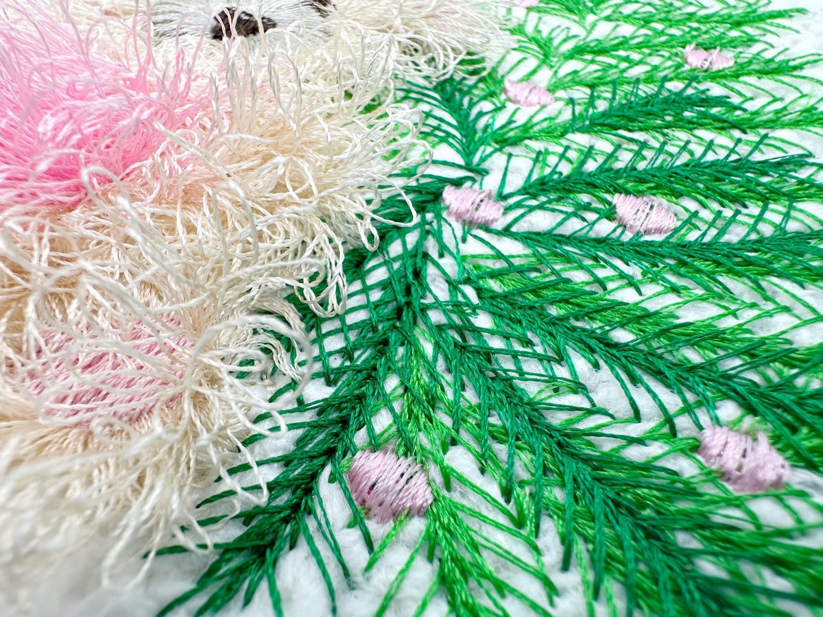 Fringed Christmas Teddy
