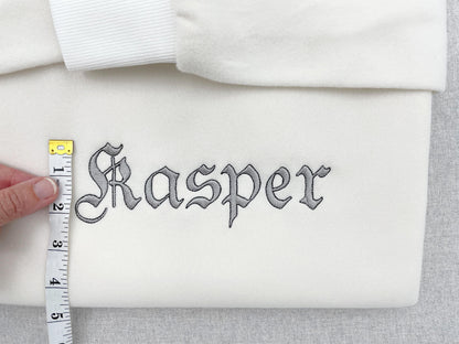 Kasper Old English Stickschrift