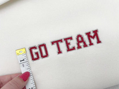 Varsity Cross Stitch Font