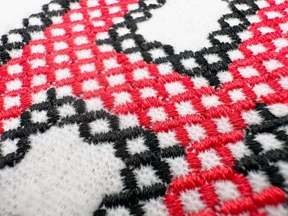 Varsity Chunky Cross Stitch Font