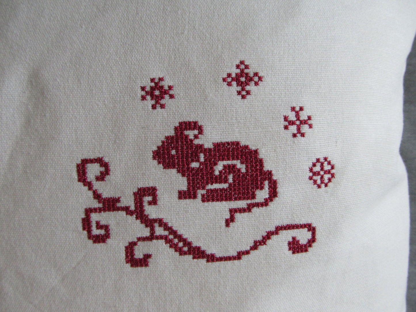 Cross Stitch Mouse Deer Squirrel Bunny Set