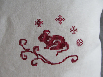 Cross Stitch Mouse Deer Squirrel Bunny Set