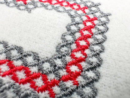 Varsity Outline Cross Stitch Font