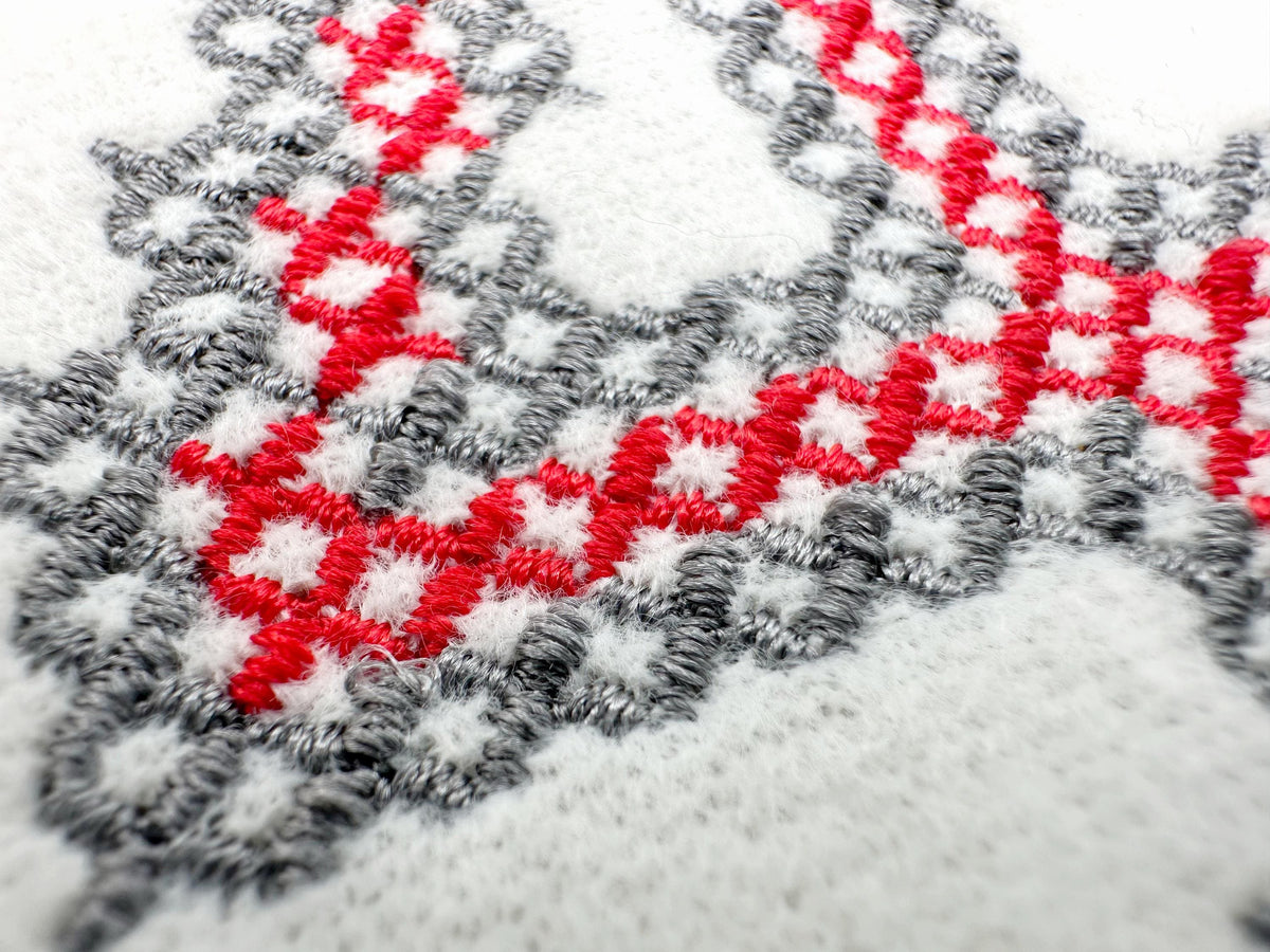 Varsity Outline Cross Stitch Font