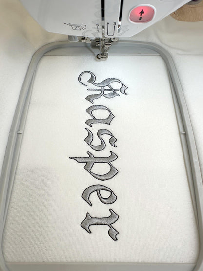 Kasper Old English Stickschrift