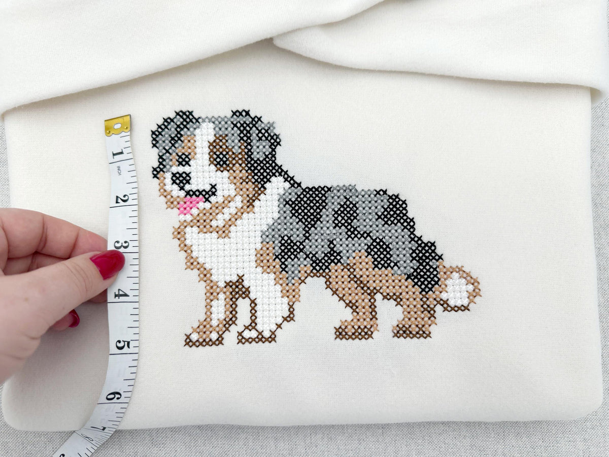 Australian Shepherd a punto croce