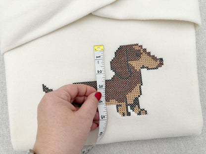 Cross Stitch Dachshund