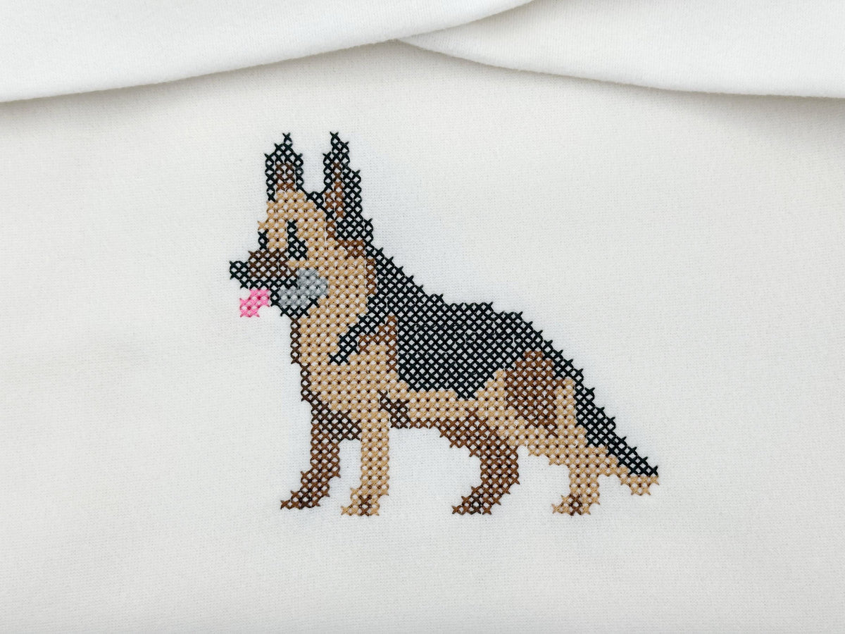 German Shepherd Cross Stitch