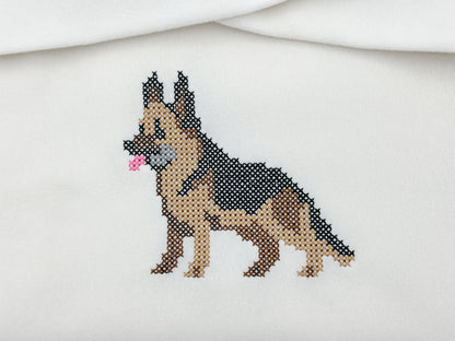 German Shepherd Cross Stitch