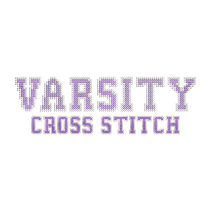 Varsity Cross Stitch Font